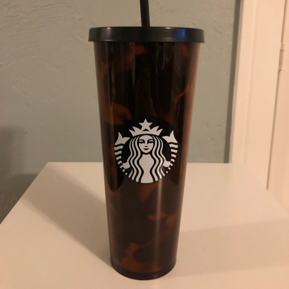 Starbucks Mocha Swirl 24 oz. Tumbler w/ Straw